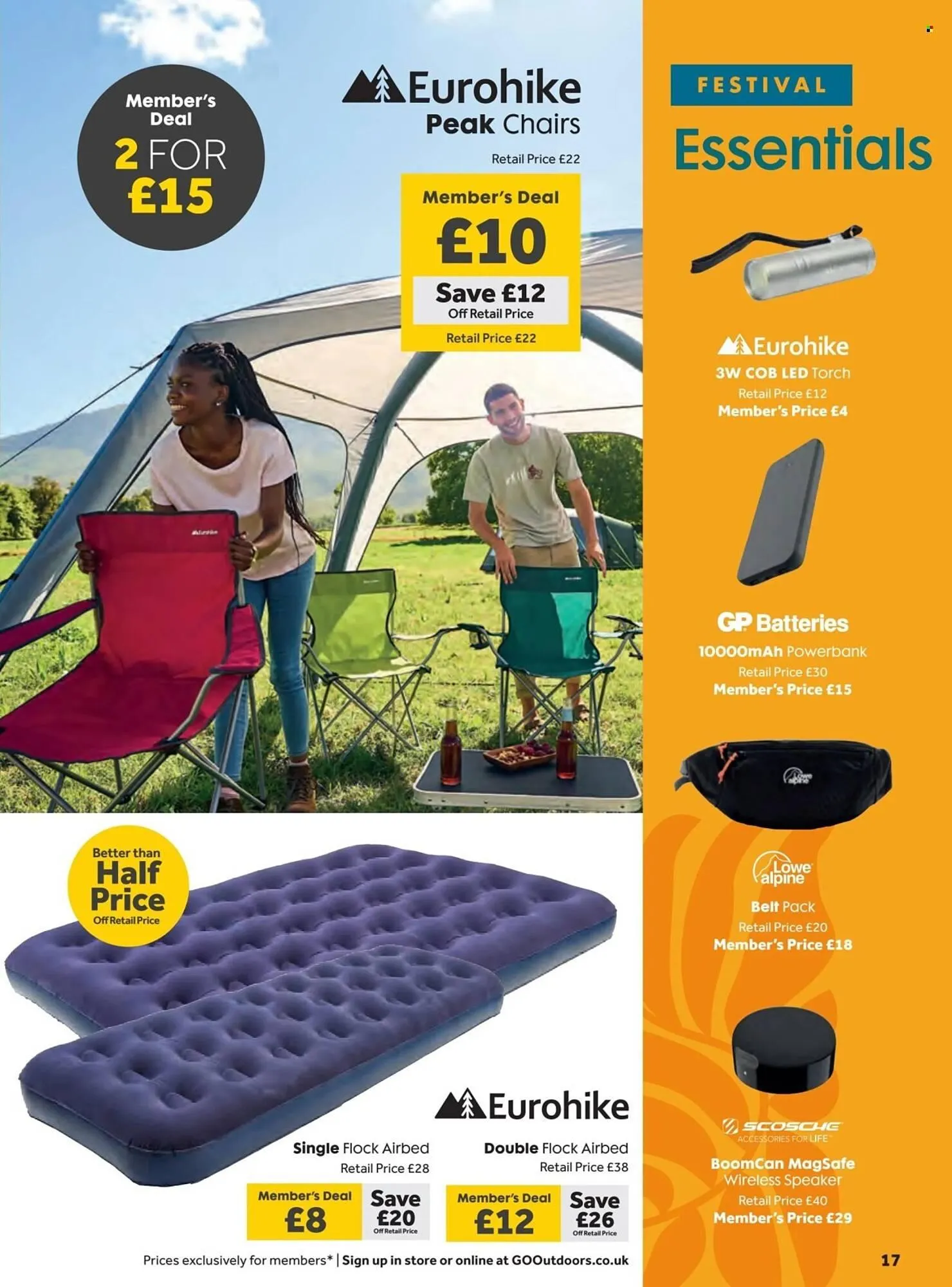 GO Outdoors leaflet from 20 May to 23 June 2025 - Catalogue Page 17
