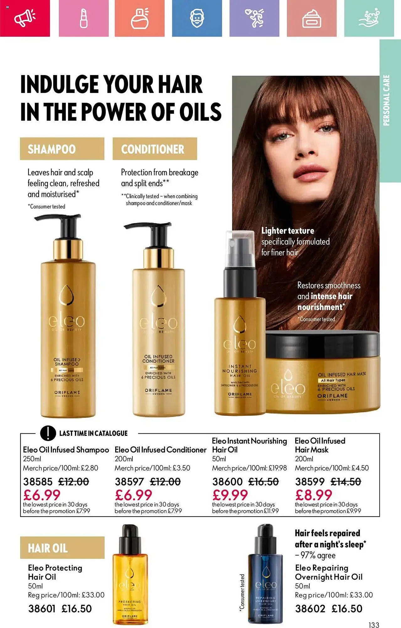 Oriflame leaflet from 10 July to 30 July 2025 - Catalogue Page 133