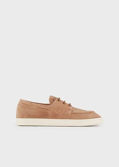 Suede sneakers