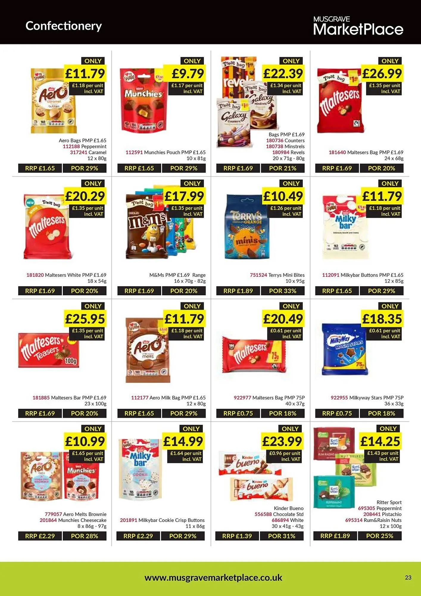 Musgrave MarketPlace leaflet from 16 February to 8 March 2026 - Catalogue Page 23