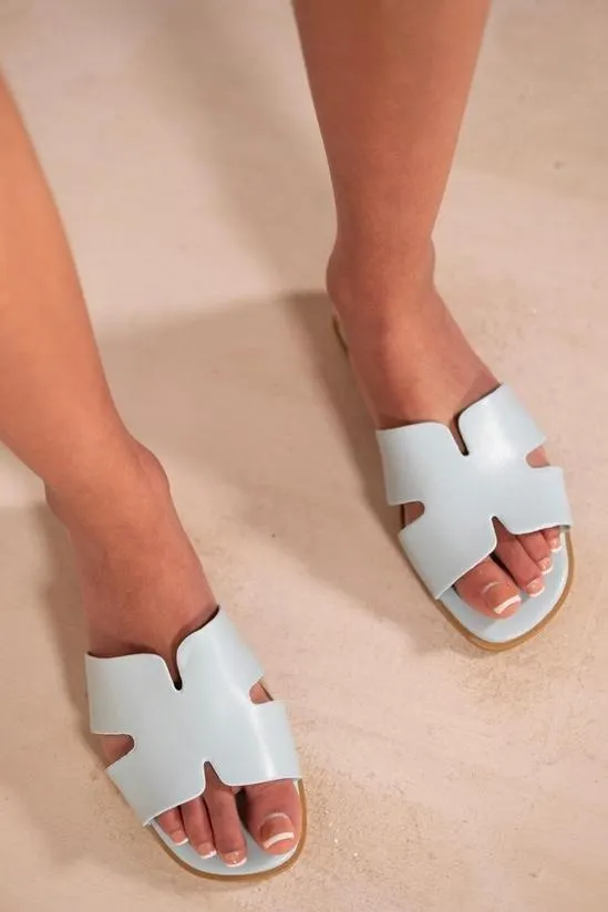'Mae' Pu Strap Sandals