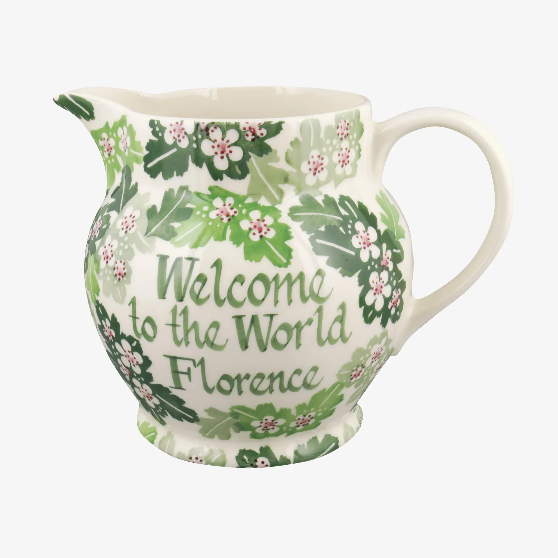 Personalised Hawthorn 3 Pint Jug