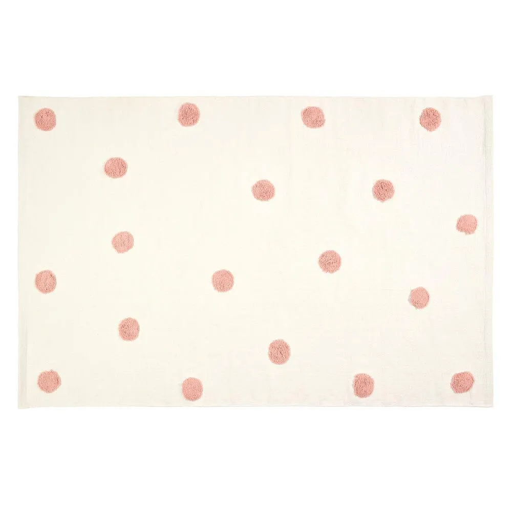 Pink Spot Rug, 180 x 120 (cm)