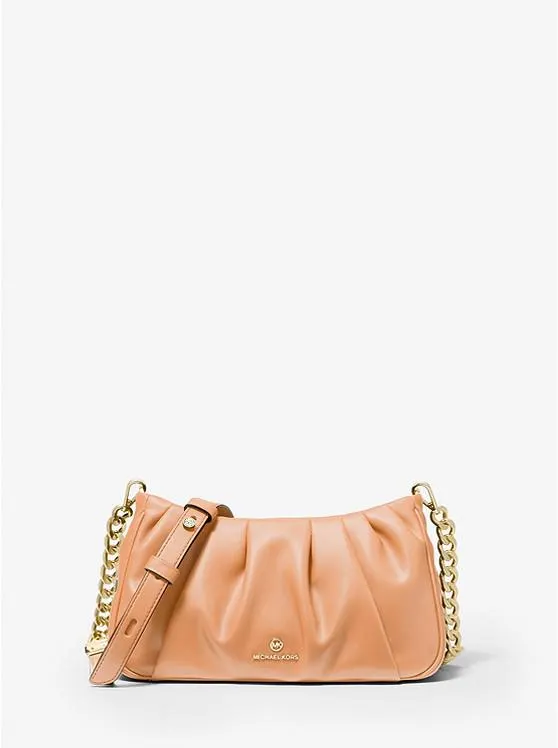 Hannah Small Pleated Convertible Clutch