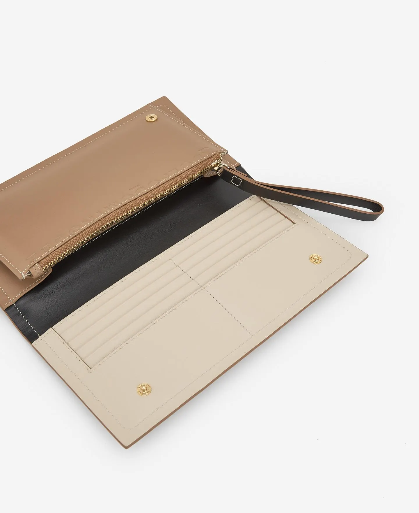 Responsible leather large wallet