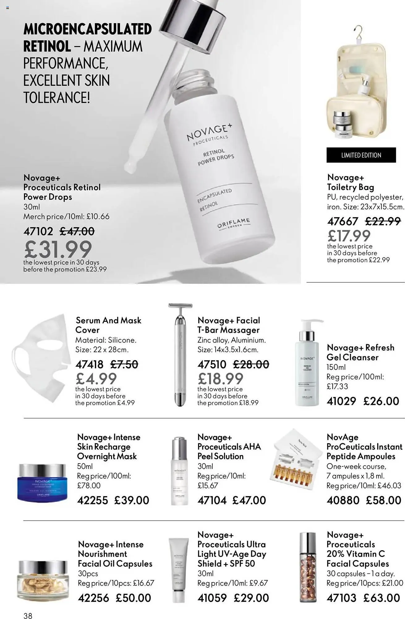 Oriflame leaflet from 11 September to 1 October 2025 - Catalogue Page 38