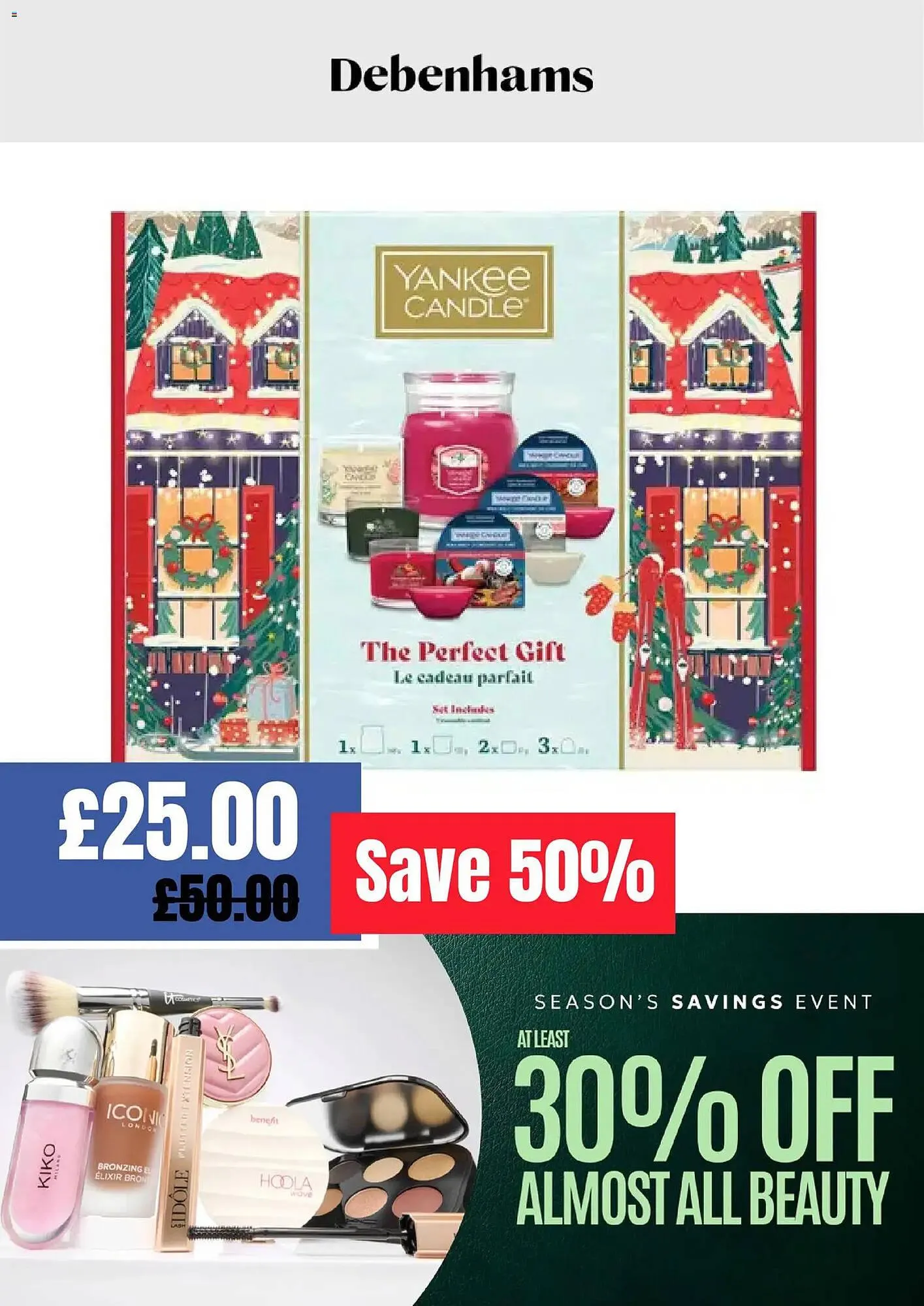 Debenhams catalogue from 8 December to 9 January 2026 - Catalogue Page 1
