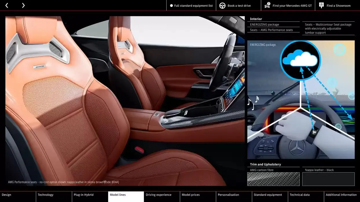 Mercedes-AMG GT Coupé from 11 October to 11 October 2025 - Catalogue Page 37