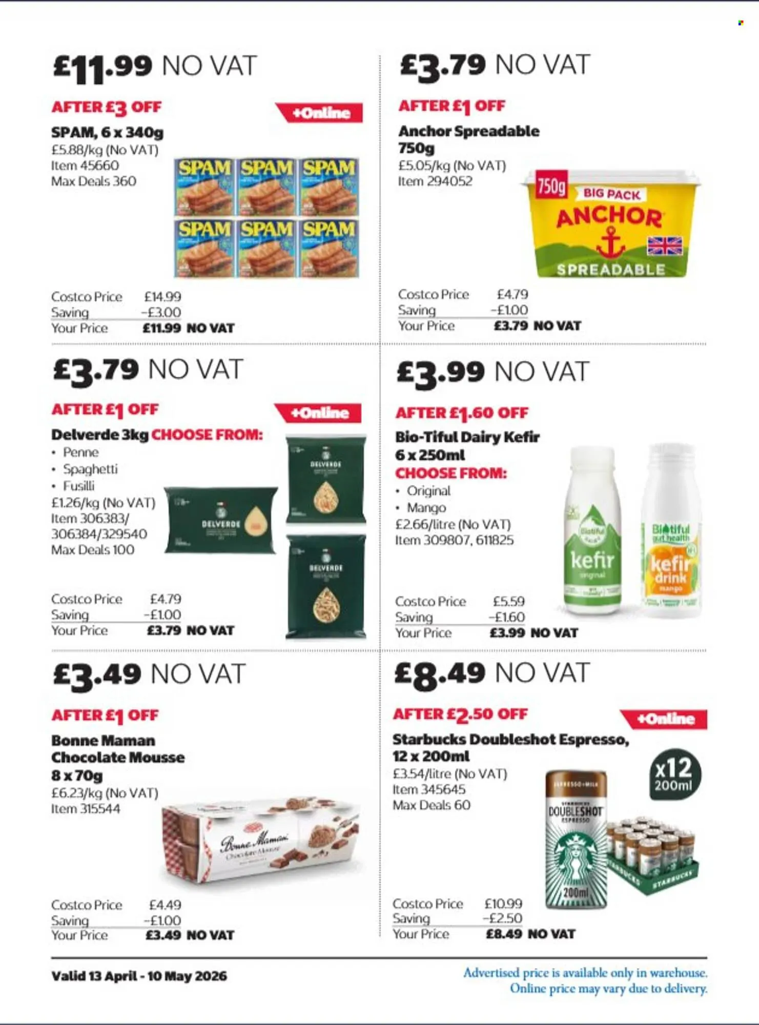 Costco leaflet from 13 April to 10 May 2026 - Catalogue Page 14