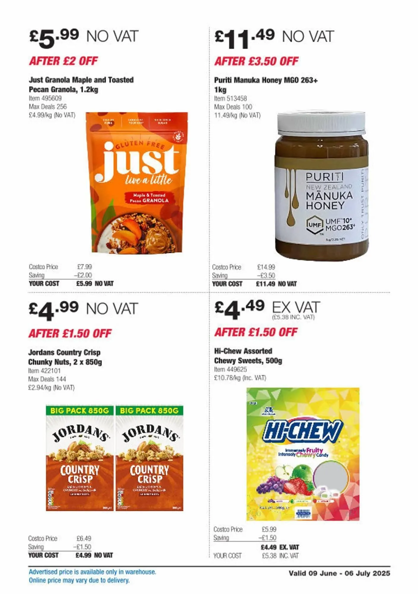 Costco leaflet from 9 June to 6 July 2025 - Catalogue Page 18
