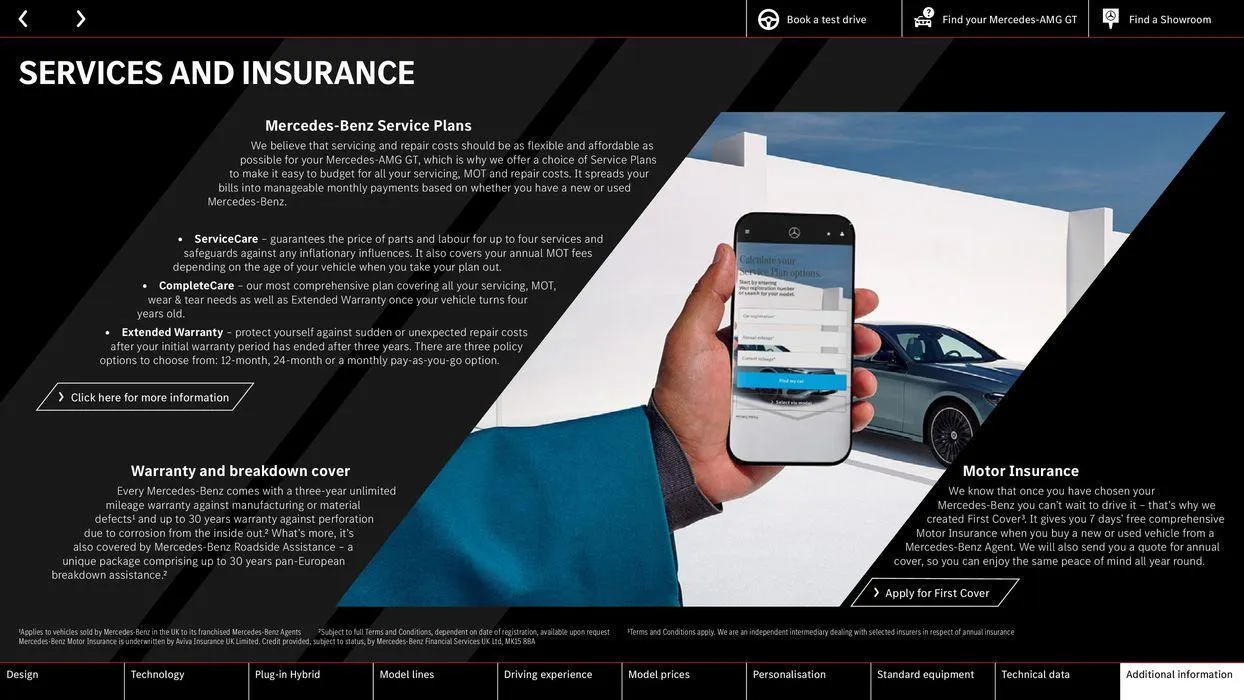 Mercedes-AMG GT 4-Door Coupé from 10 August to 10 August 2025 - Catalogue Page 43