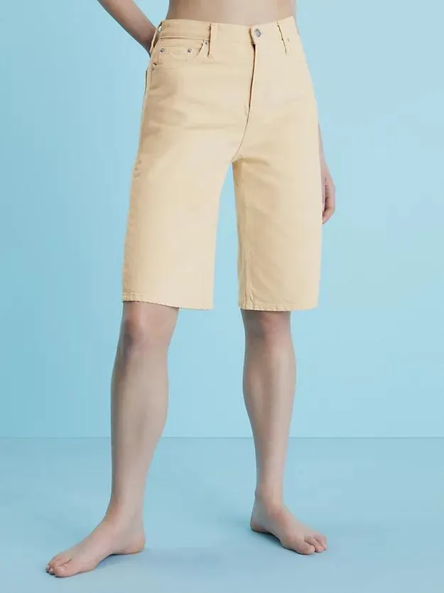 Denim Bermuda Shorts