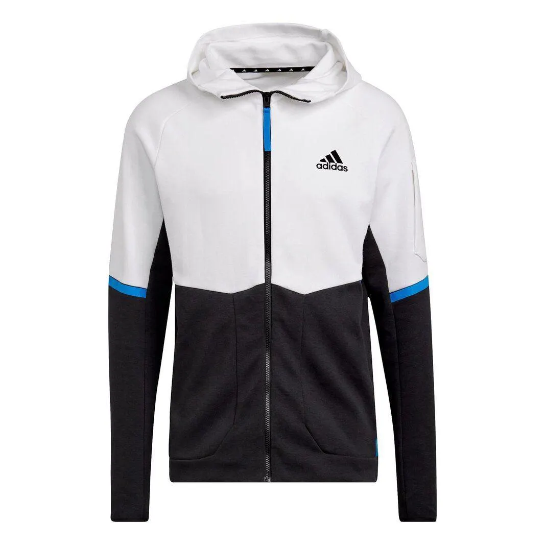 adidas Gameday Zip Hoodie Mens