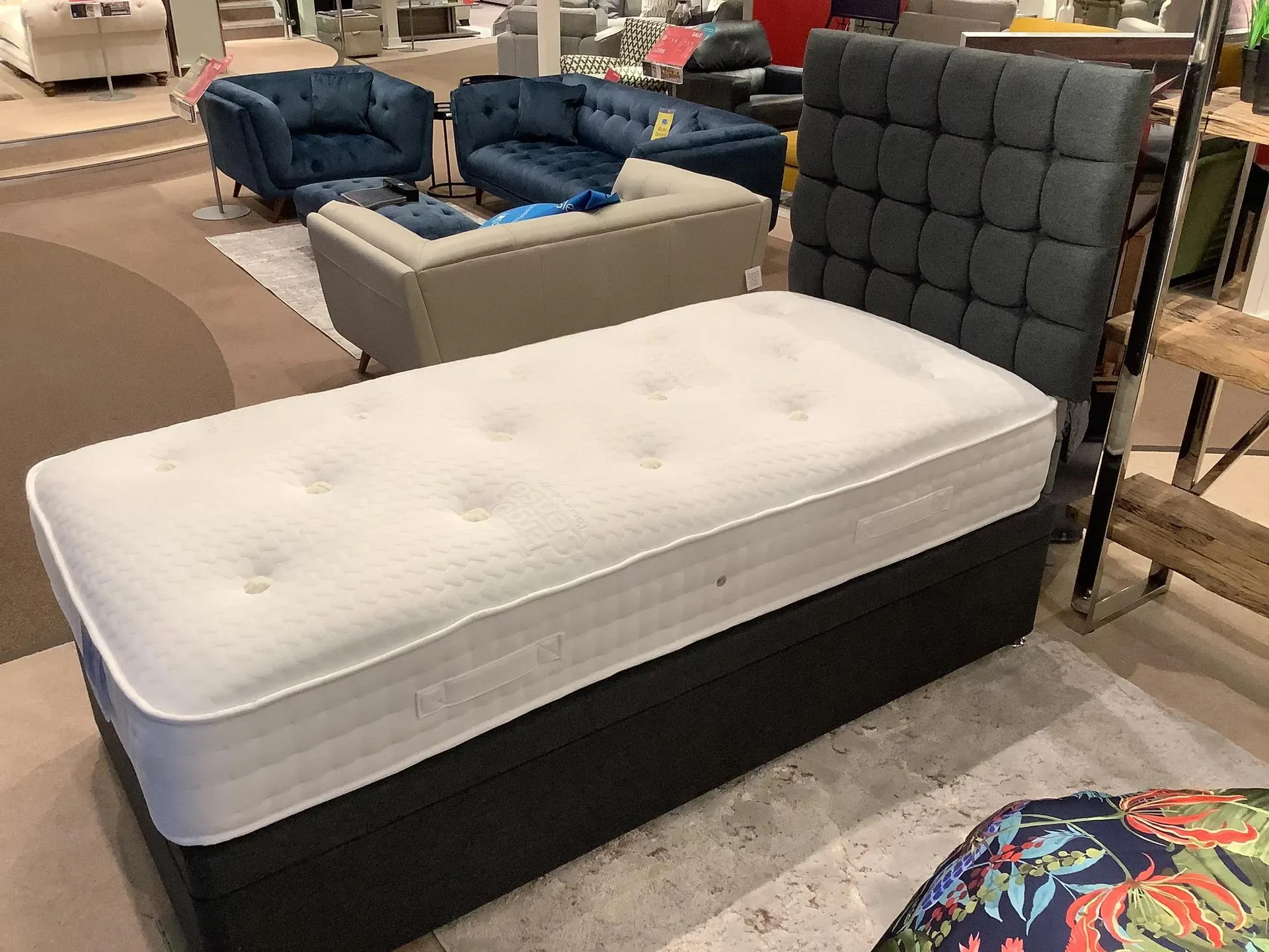 Sleep Story Ergo 3 ft 1000 Ottoman divan set with Headboard