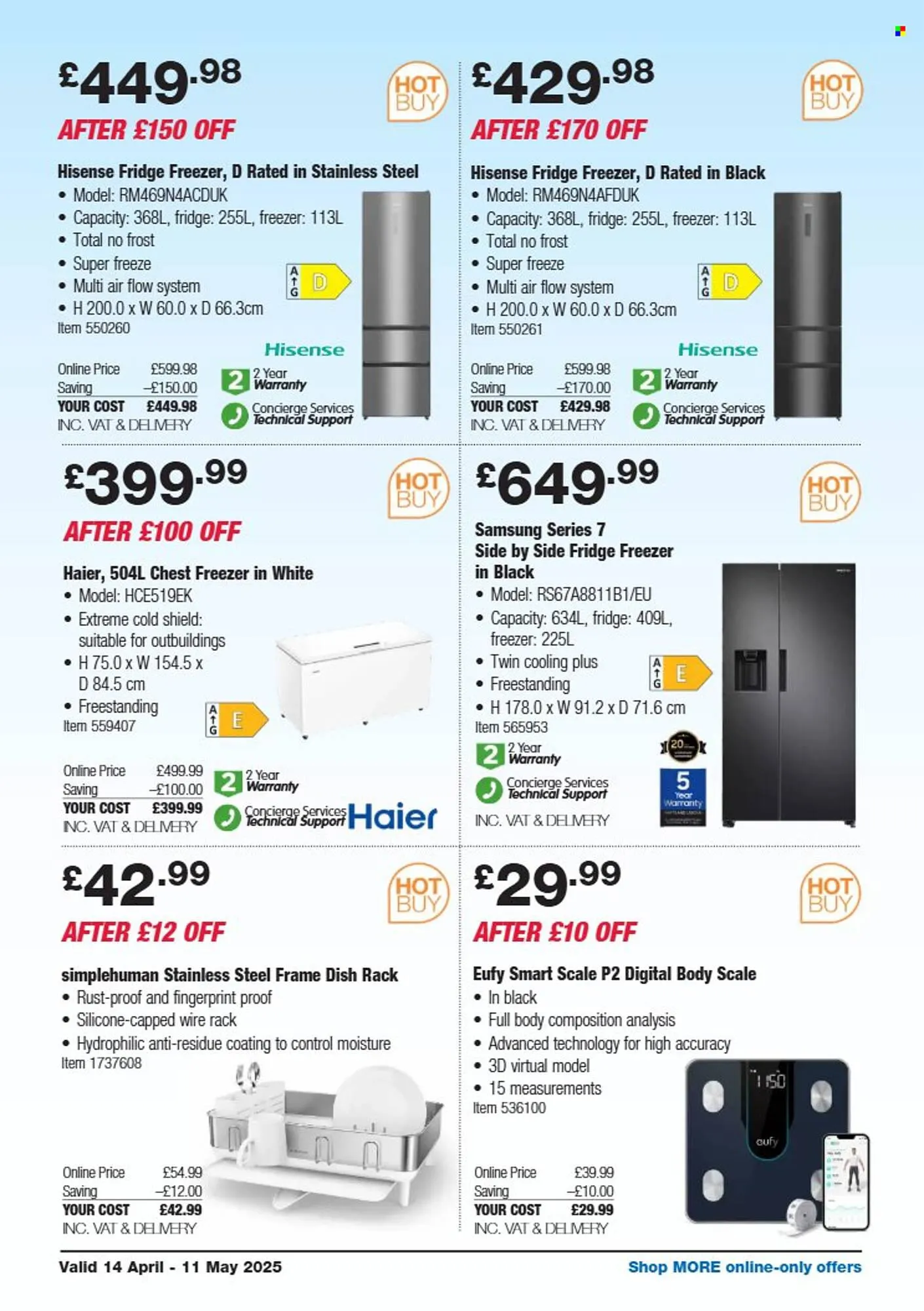 Costco leaflet from 14 April to 11 May 2025 - Catalogue Page 32