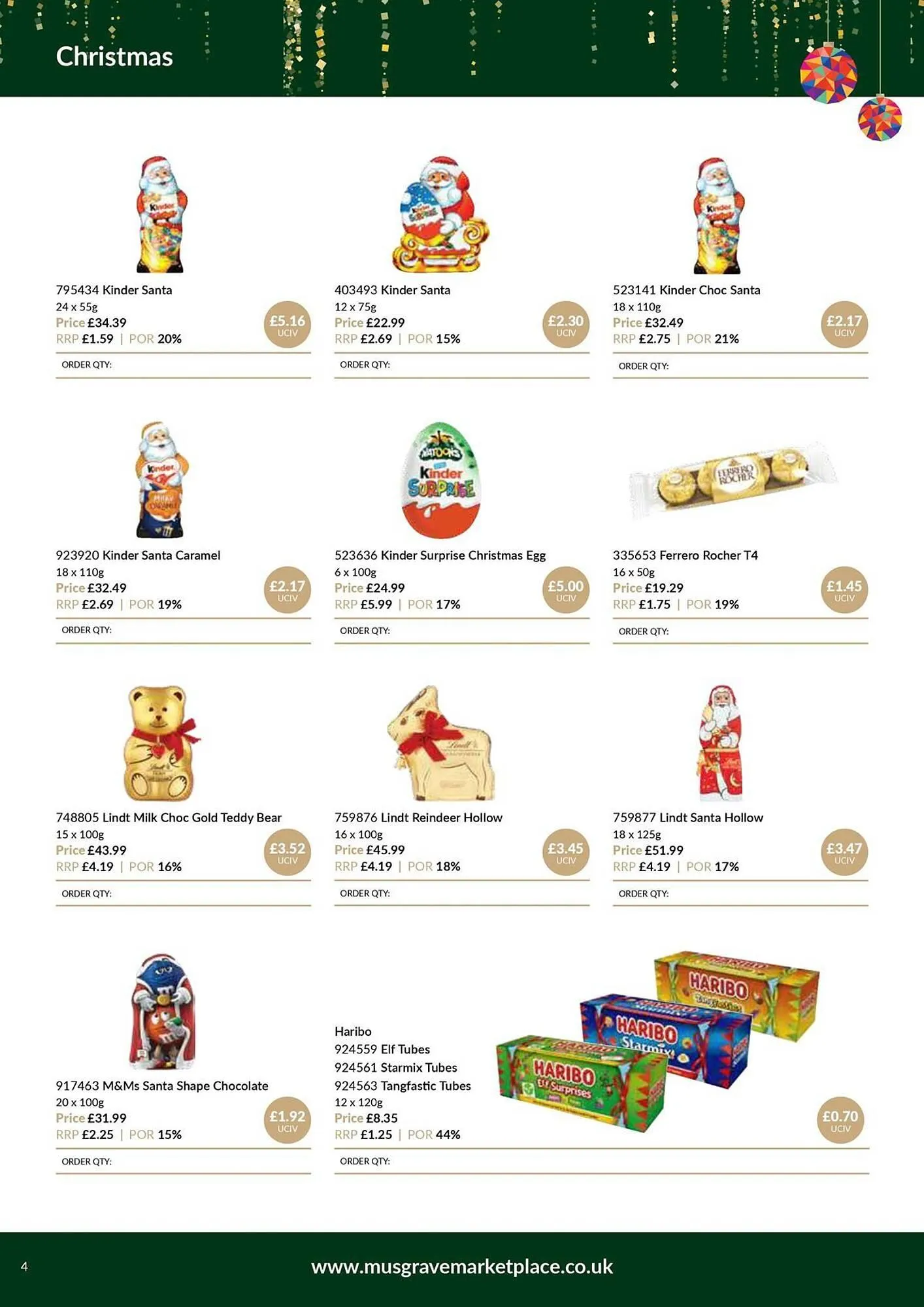 Musgrave MarketPlace leaflet from 8 December to 4 January 2026 - Catalogue Page 4