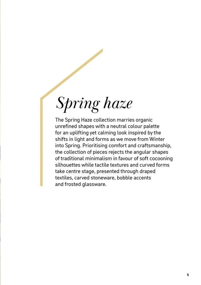 Spring / Summer 2024 from 1 March to 31 August 2024 - Catalogue Page 5