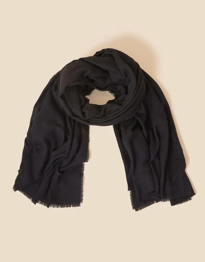 Take Me Everywhere Scarf Black