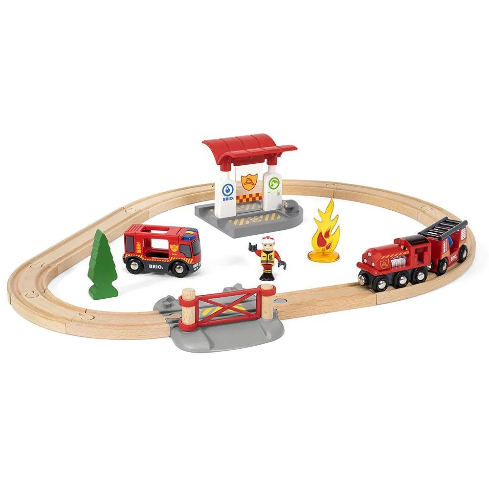 Brio World Rescue Fire Set 33815