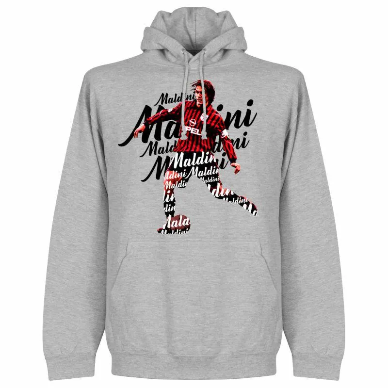 Maldini Script Hoodie - Grey