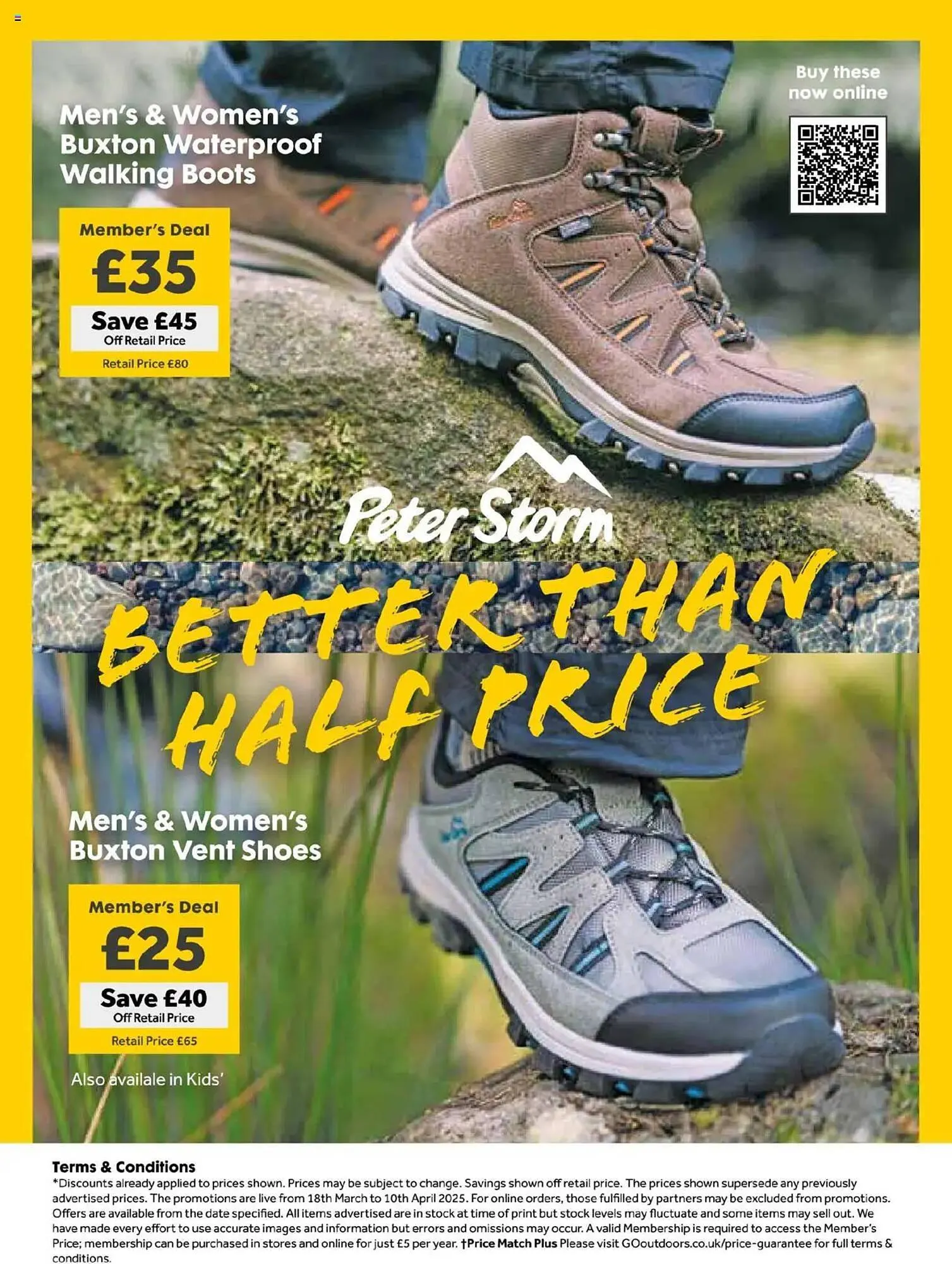 GO Outdoors leaflet from 17 March to 19 April 2025 - Catalogue Page 48