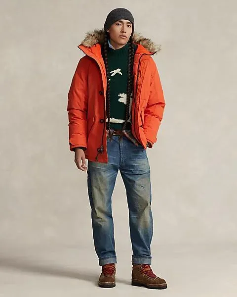 Relaxed Fit Distressed Carpenter Jean