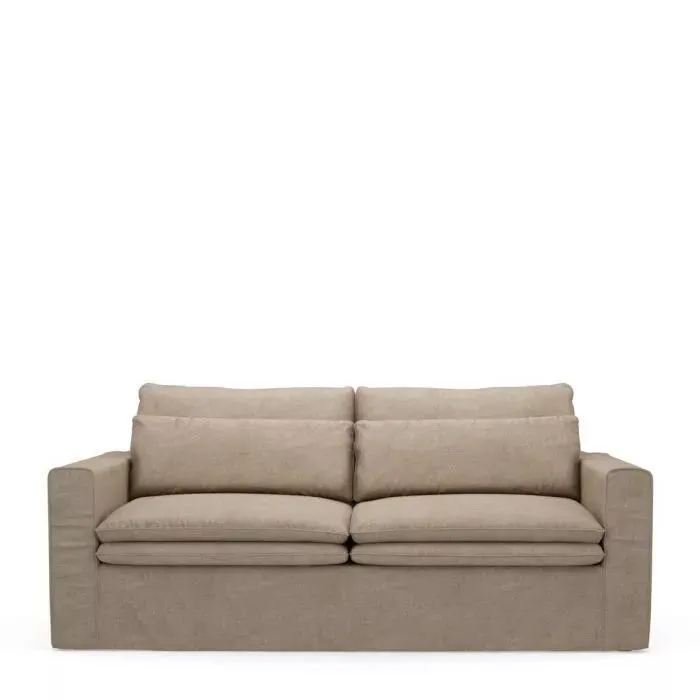 2.5 Seater Sofa Continental, Natural