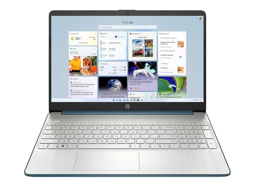 HP 15s-fq5024na Full-HD Laptop - Core™ i5, Blue