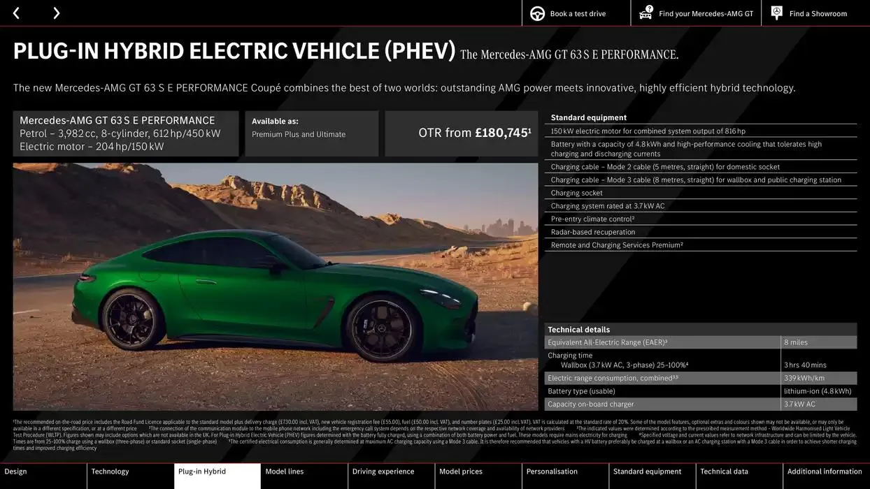Mercedes-AMG GT Coupé from 11 October to 11 October 2025 - Catalogue Page 16