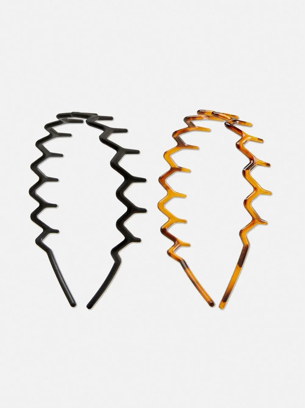 2pk Zig Zag Headbands