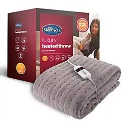 Silentnight Luxury Heated Throw