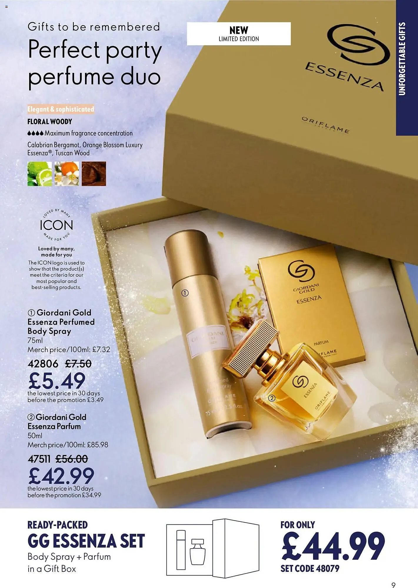 Oriflame catalogue from 3 December to 23 December 2025 - Catalogue Page 9
