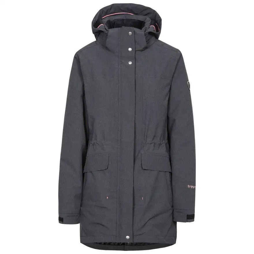 Trespass Womens Waterproof Parka Jacket Reveal