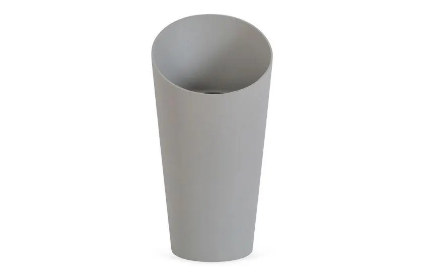 LED Outdoor or Bathroom Wall Light Torch Silver Grey