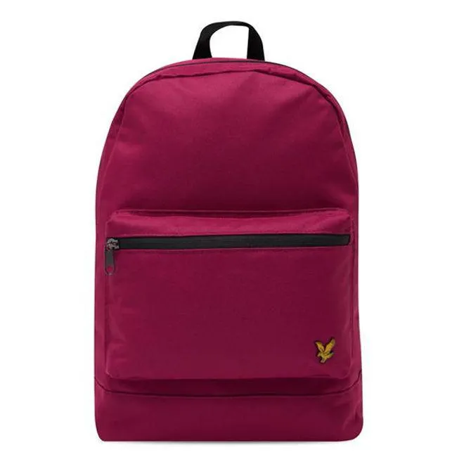 Lyle And Scott Mens Backpack in Burgundy