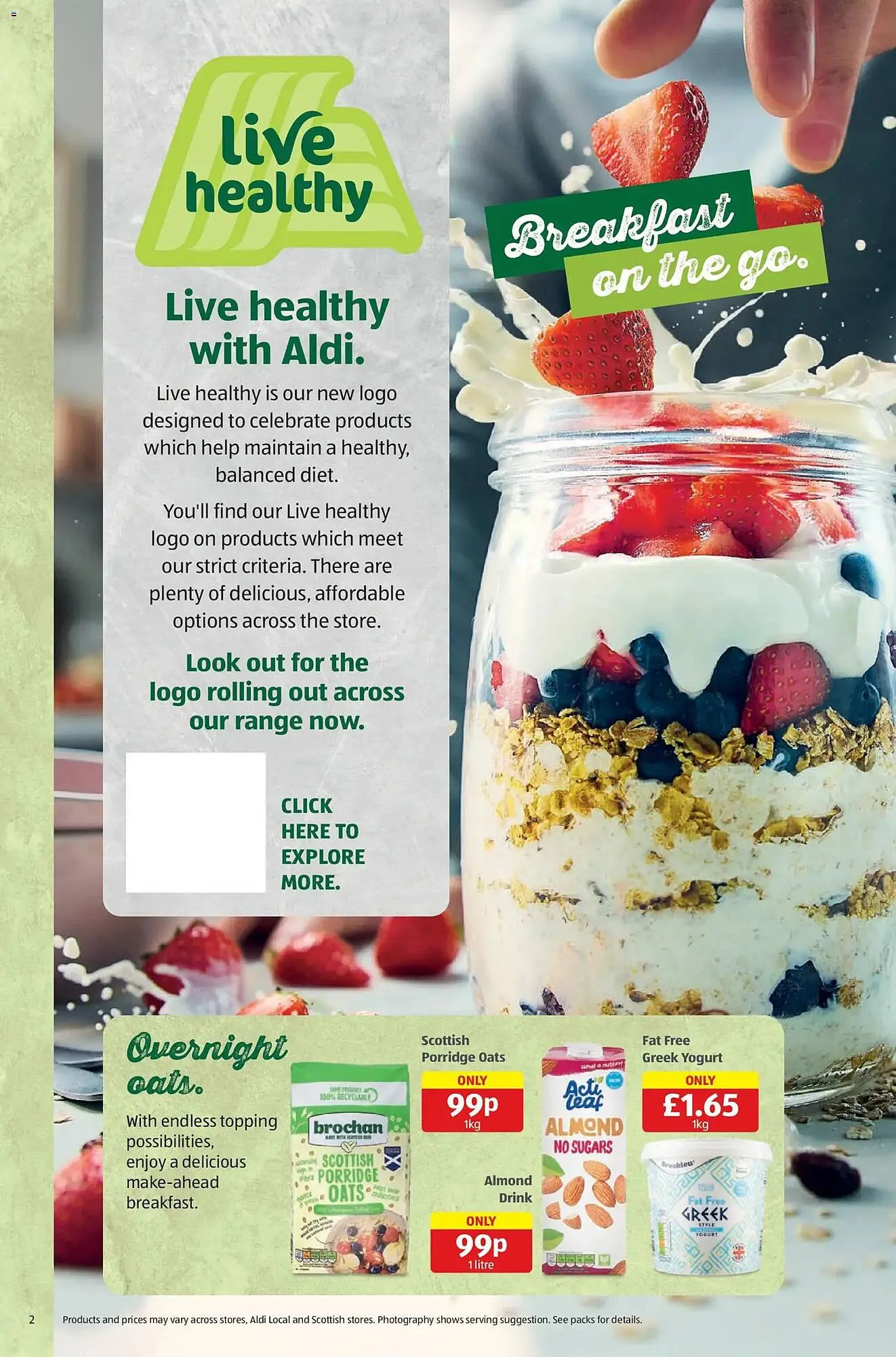 Aldi leaflet from 22 January to 26 January 2026 - Catalogue Page 2