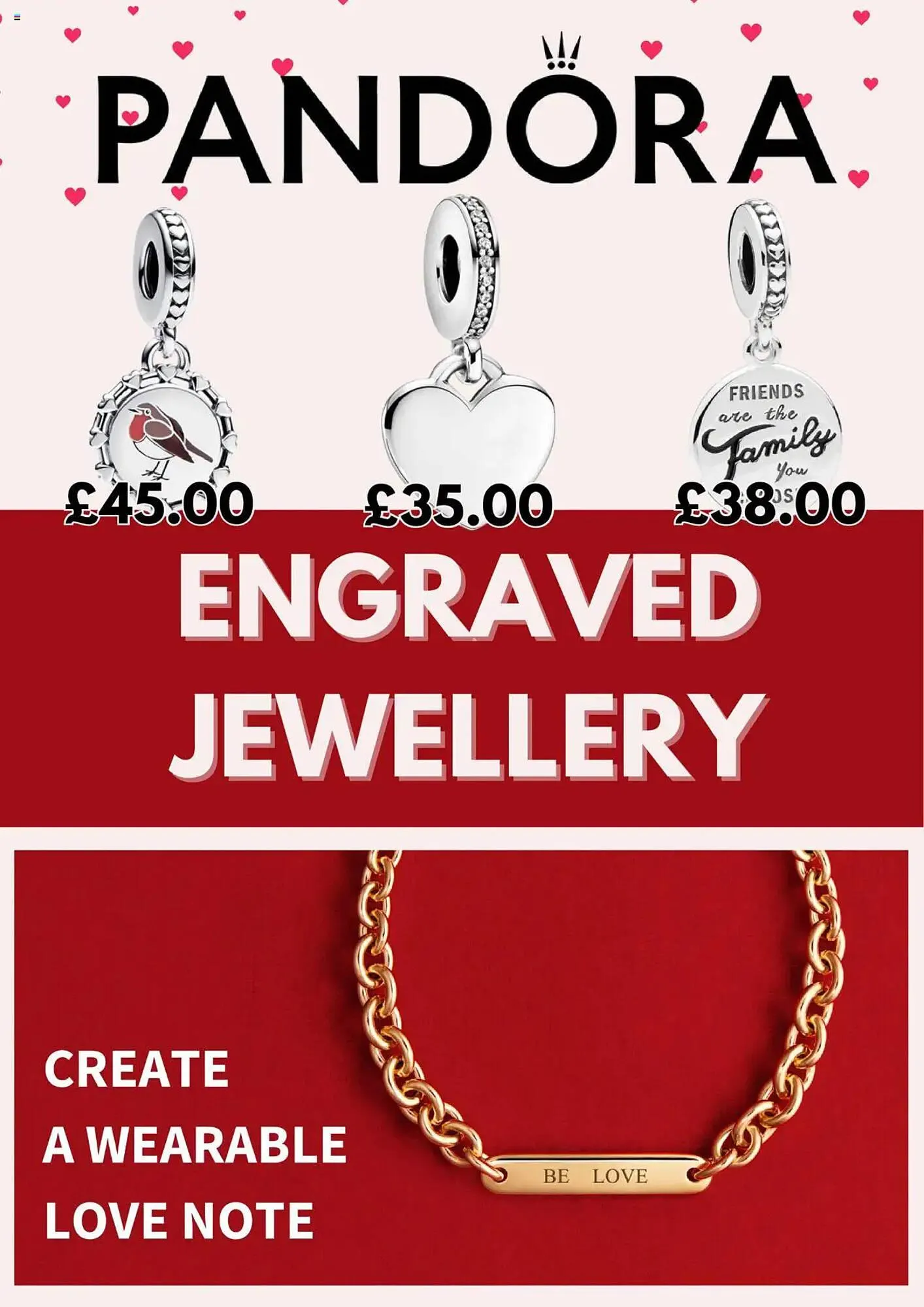 Pandora leaflet from 23 February to 22 March 2025 - Catalogue Page 1