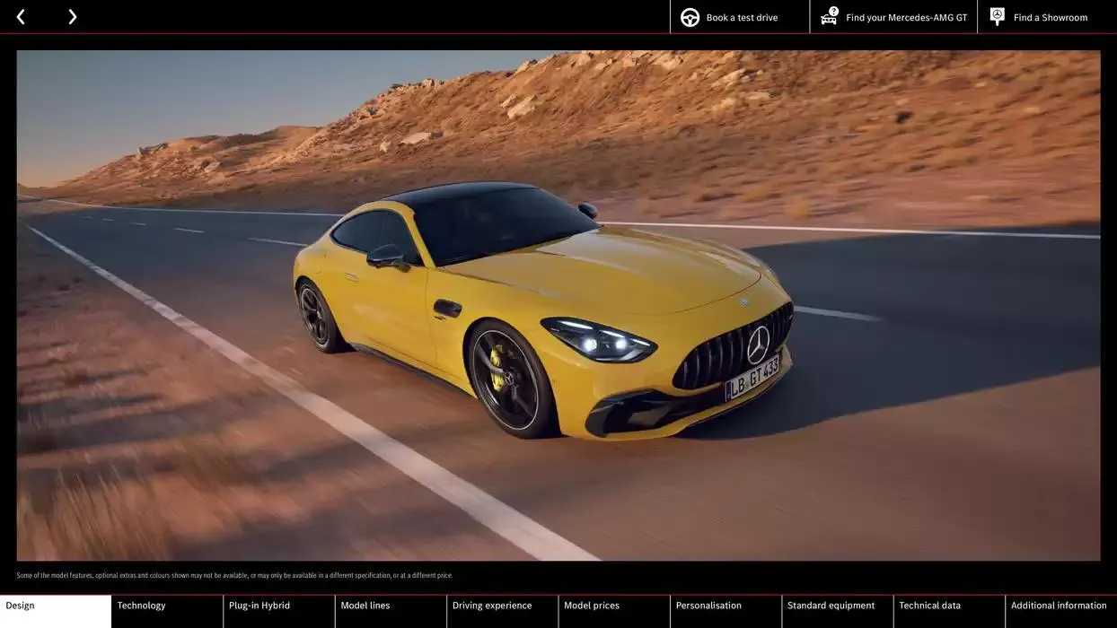 Mercedes-AMG GT Coupé from 11 October to 11 October 2025 - Catalogue Page 3