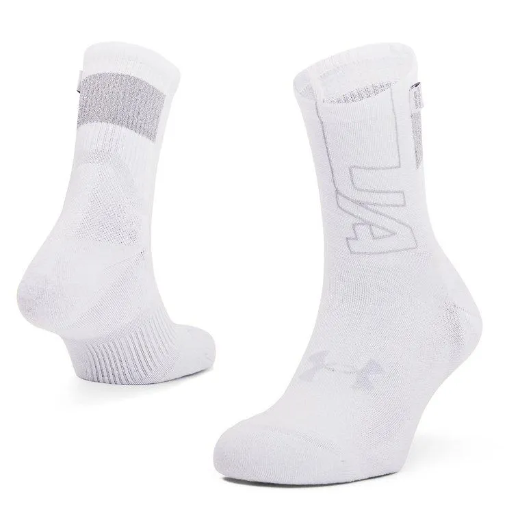Under Armour Run Mid Crew Socks Adults