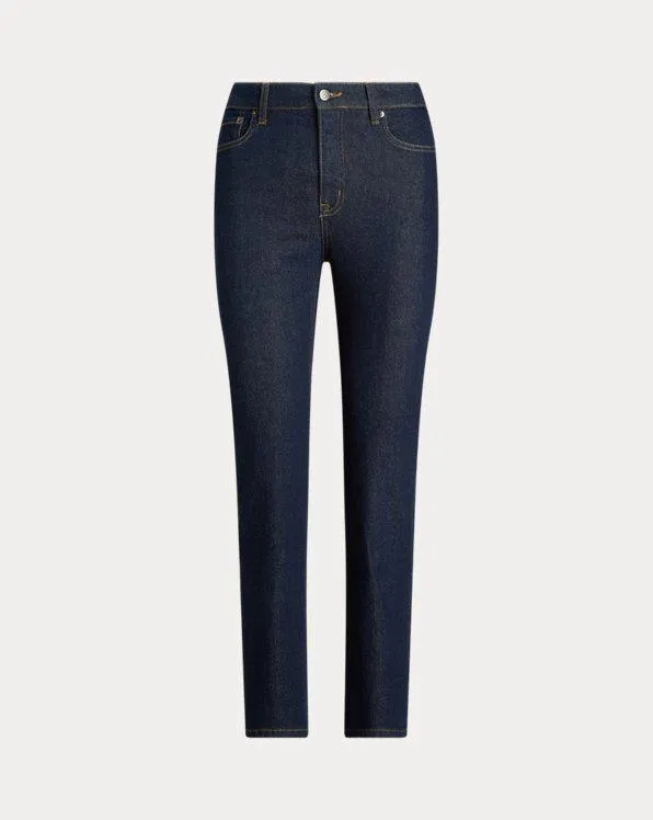 High-Rise Straight Ankle Jean