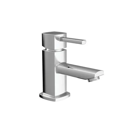 Wickes Cube Compact Mono Basin Mixer - Chrome