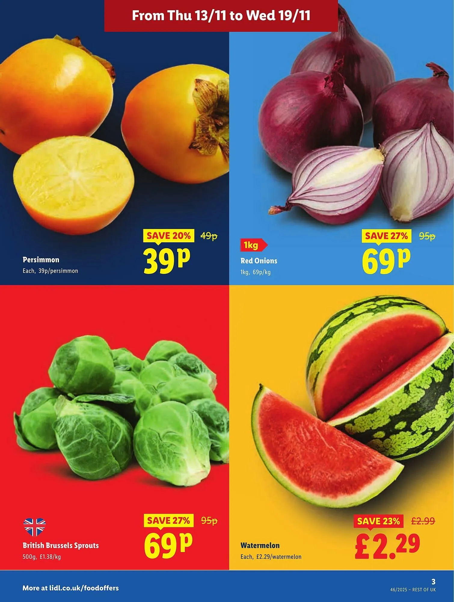 Lidl leaflet from 13 November to 19 November 2025 - Catalogue Page 3