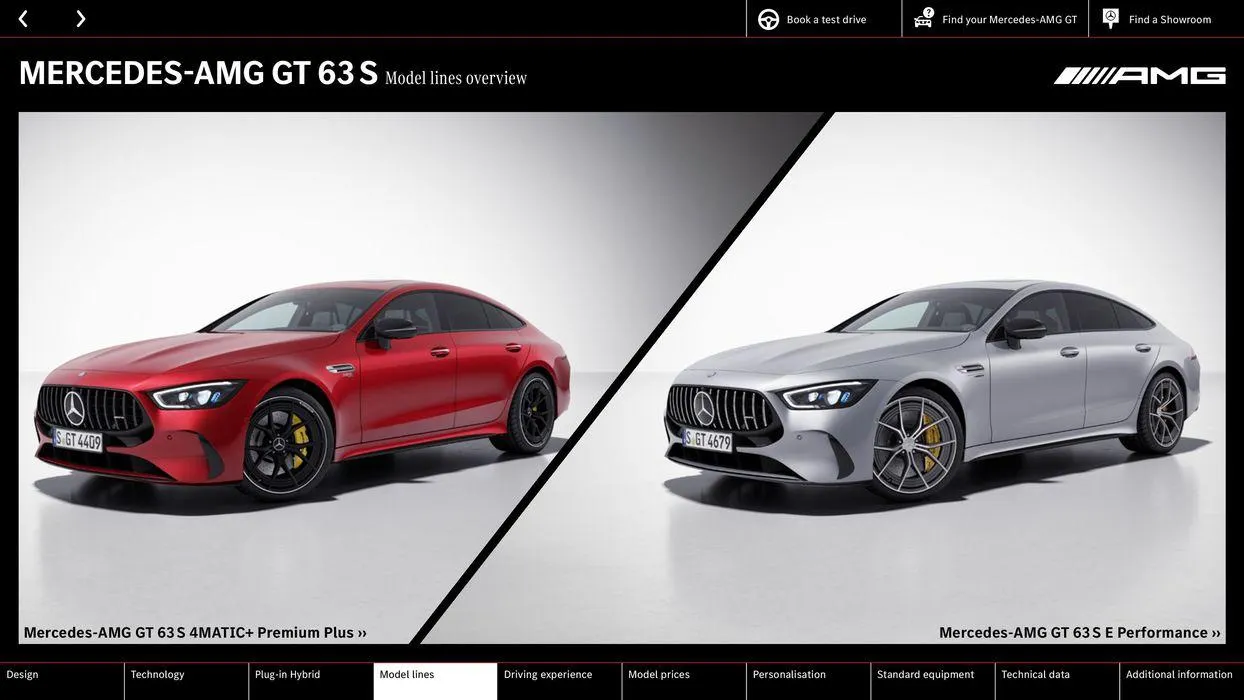 Mercedes-AMG GT 4-Door Coupé from 22 August to 22 August 2025 - Catalogue Page 18