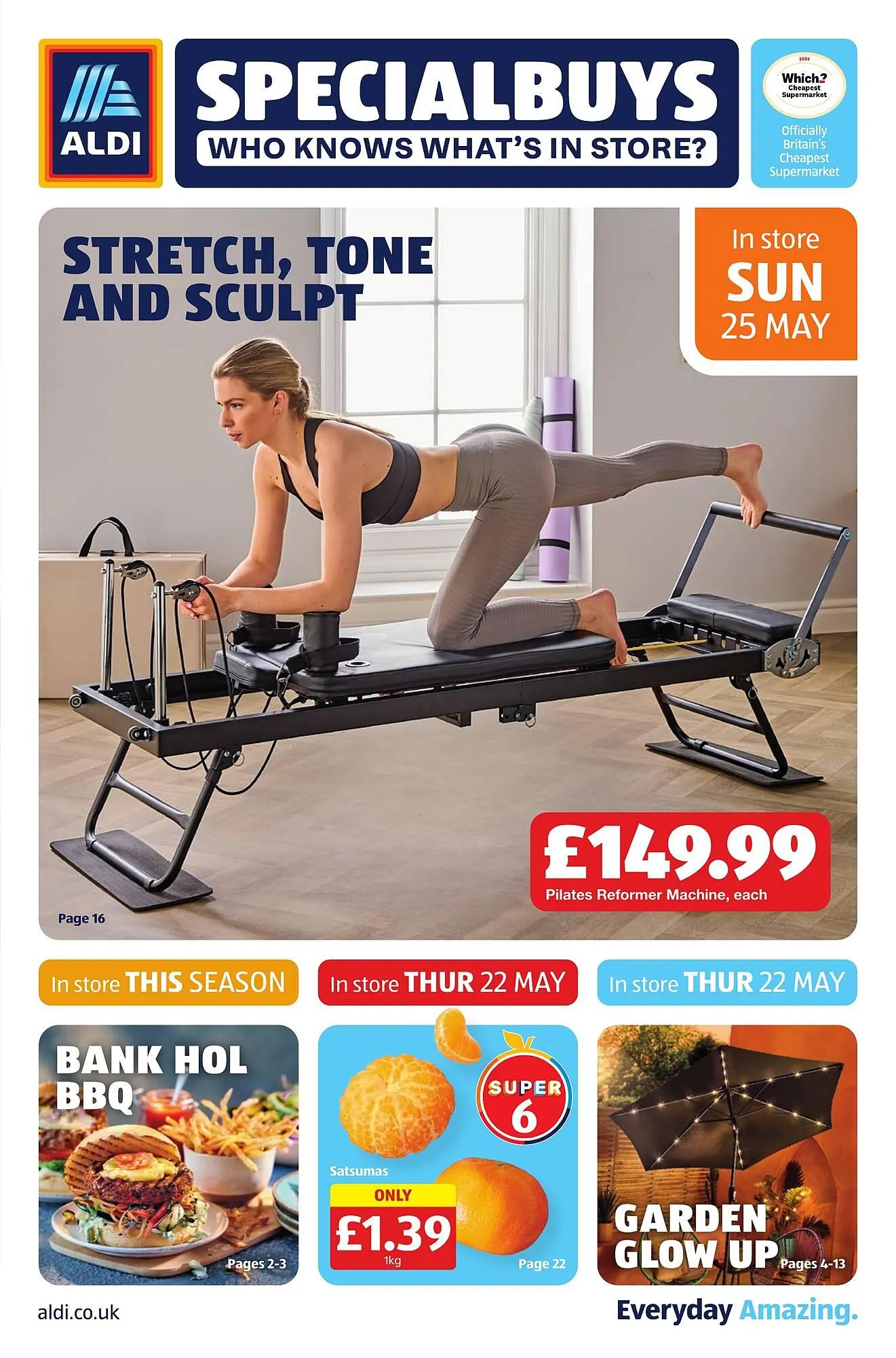 Aldi leaflet from 15 May to 25 May 2025 - Catalogue Page 1