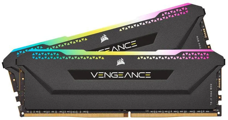 Corsair Vengeance RGB PRO SL 16GB DDR4 3200MHz CL16 Desktop Memory - Black