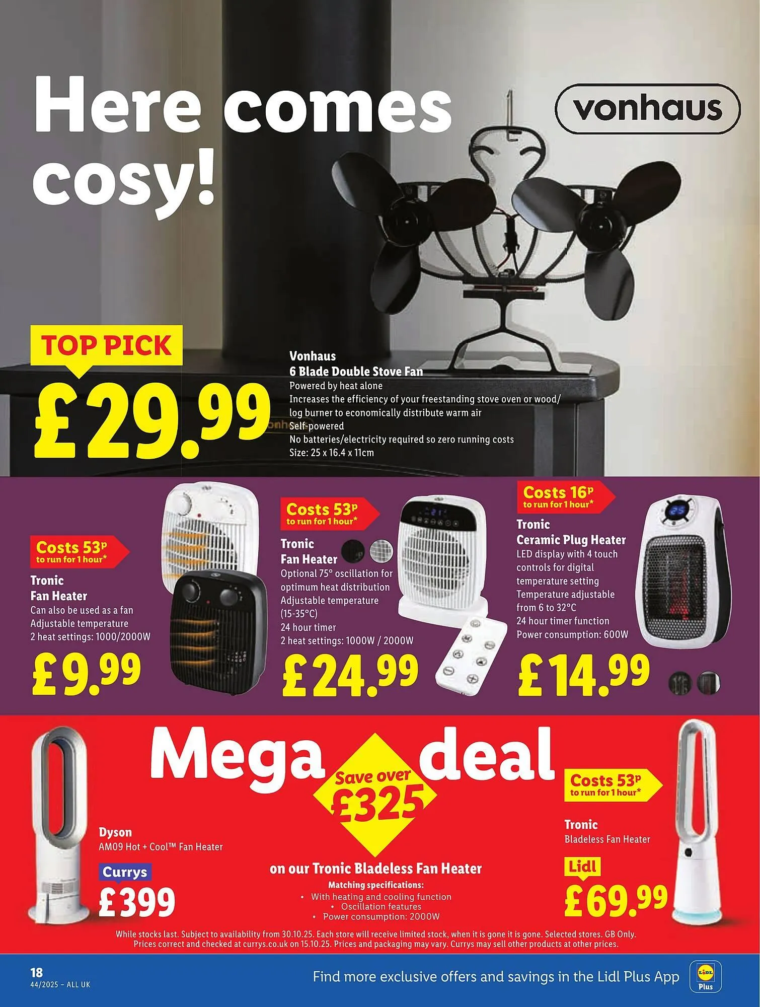 Lidl leaflet from 30 October to 5 November 2025 - Catalogue Page 18