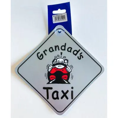 standard grandads taxi sign