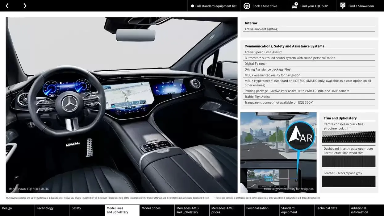 Mercedes Benz New EQE SUV from 25 October to 25 October 2025 - Catalogue Page 26