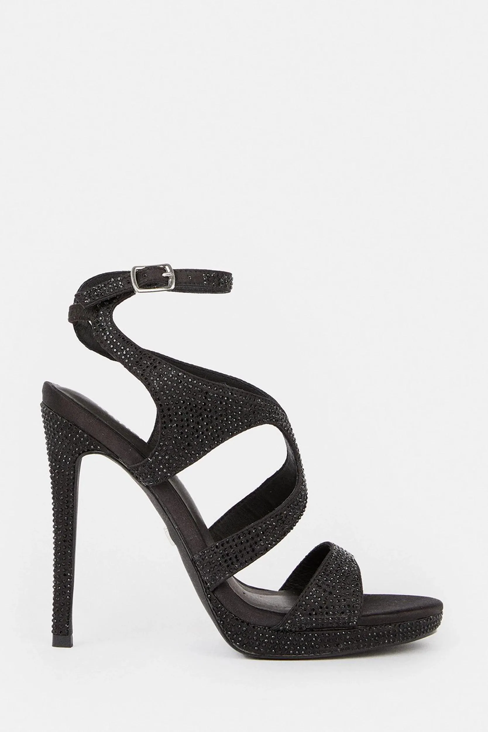 Heatseal Detailed Platform Heel