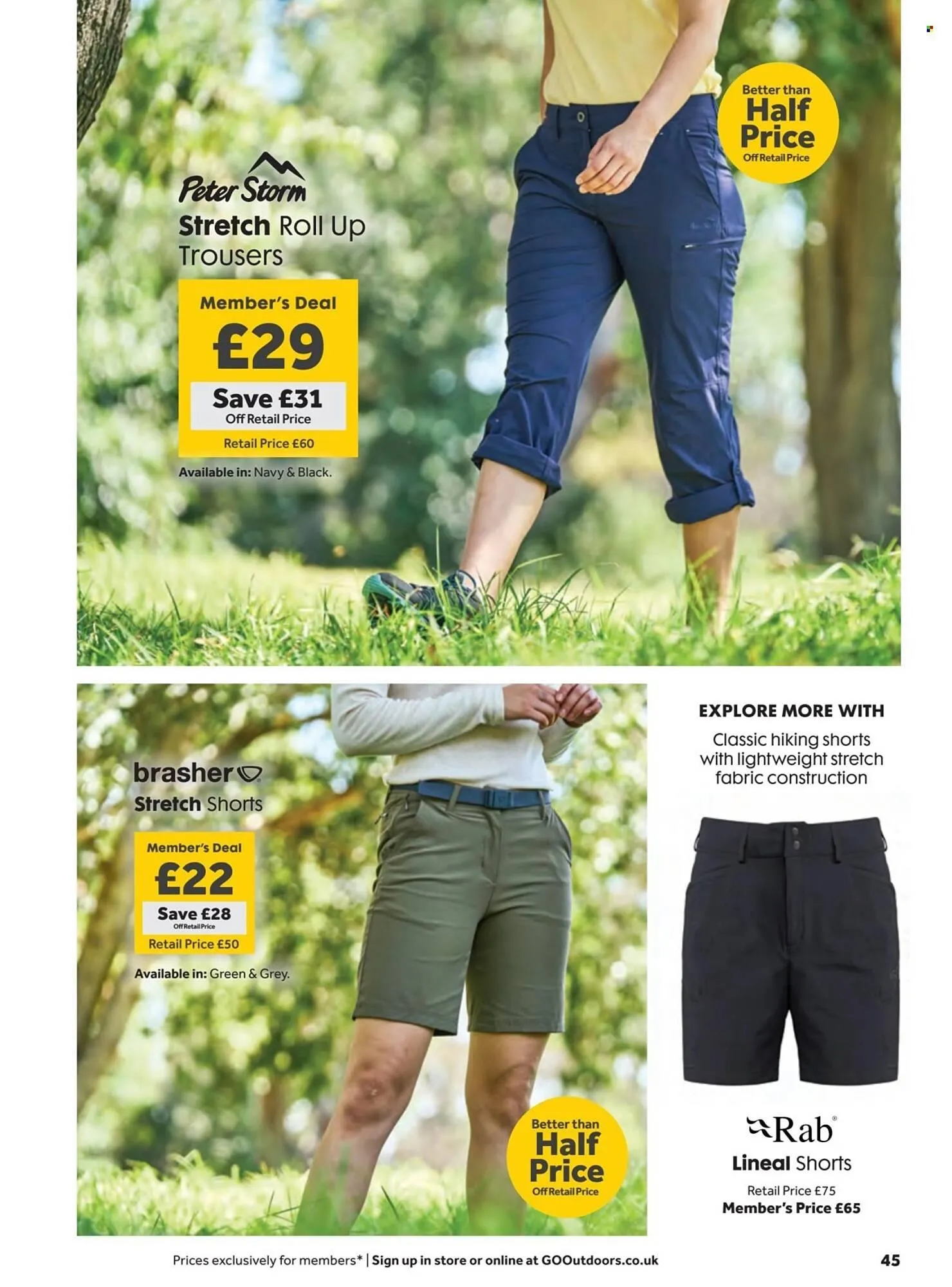 GO Outdoors leaflet from 20 May to 23 June 2025 - Catalogue Page 45